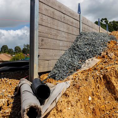 retaining wall main site